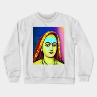 Adi Shankara Colourful Portrait | Adi Shankara Artwork 6 Crewneck Sweatshirt